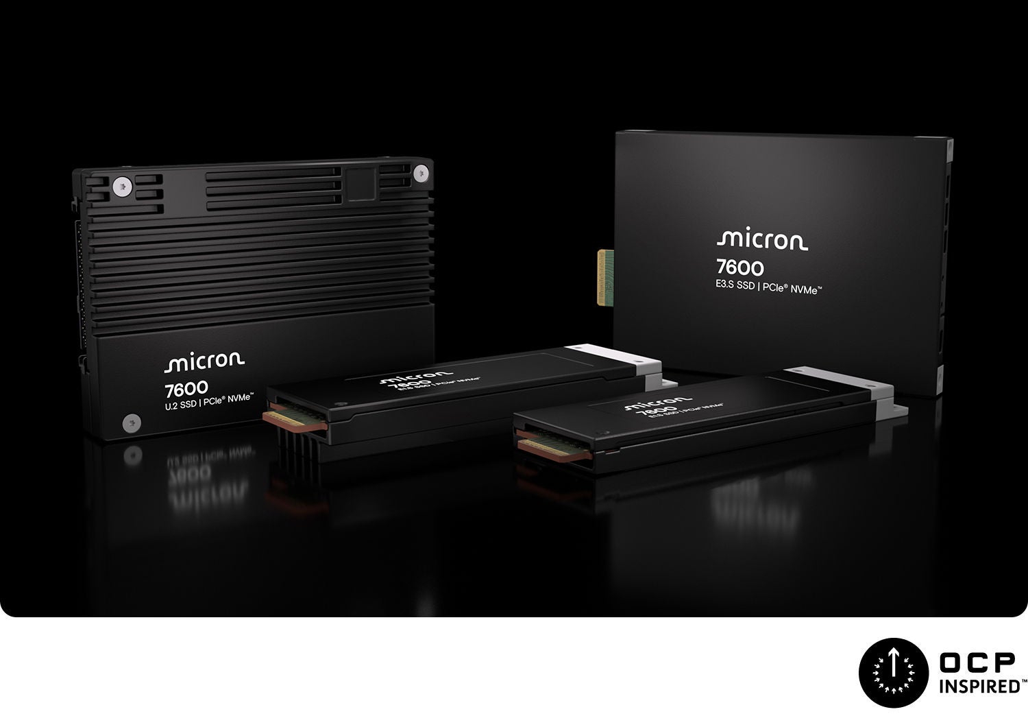 Micron 7600 SSD product family